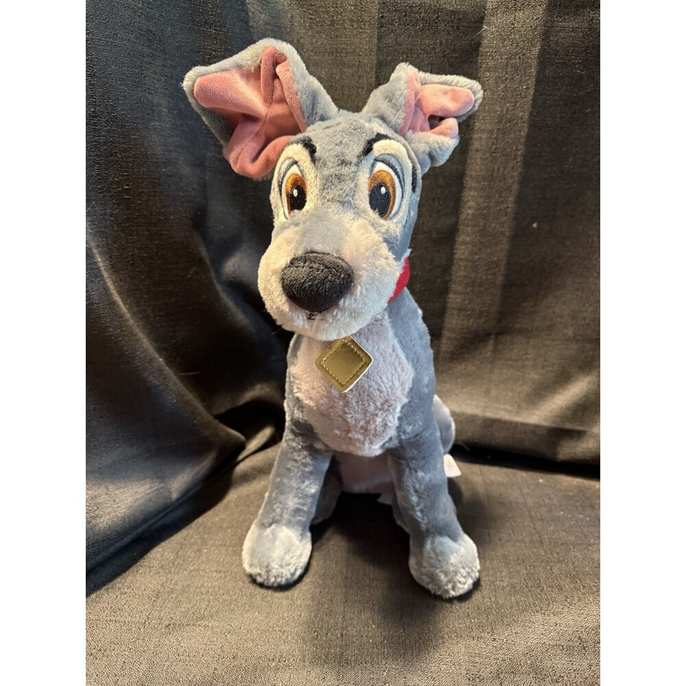 Disney Parks Tramp Plush Lady and the Tramp 16" Stuffed Animal